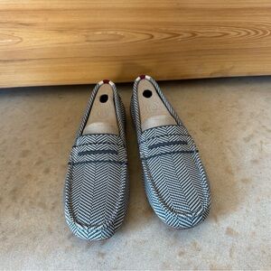 Rothy’s Driver in Iron Herringbone